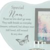 Glass Memorial Tea Light Candle Holder with Photo Frame - Nan