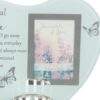 Glass Memorial Tea Light Candle Holder with Photo Frame - Nan