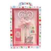 Boxed Silver 18th Birthday Key Keepsake Gift - Pink Design Floral