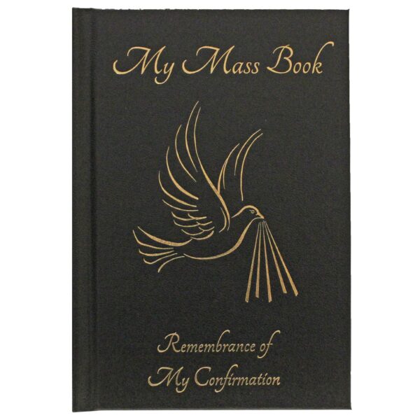 image485810693.jpg Confirmation Mass Book Hardback Cover - Black