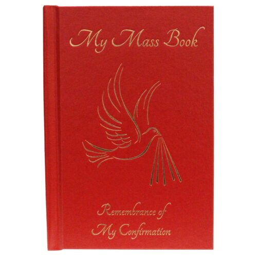 Confirmation Mass Book Hardback Cover - Red