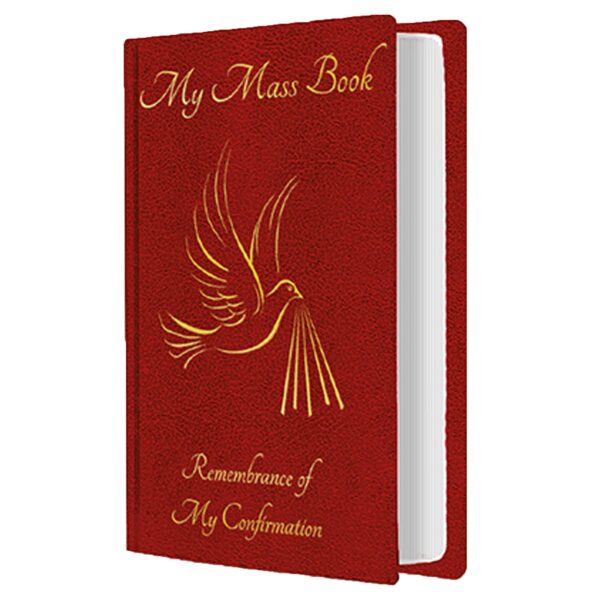 Confirmation Mass Book Hardback Cover - Red
