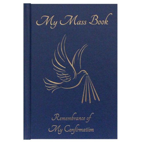 Confirmation Mass Book Hardback Cover - Blue