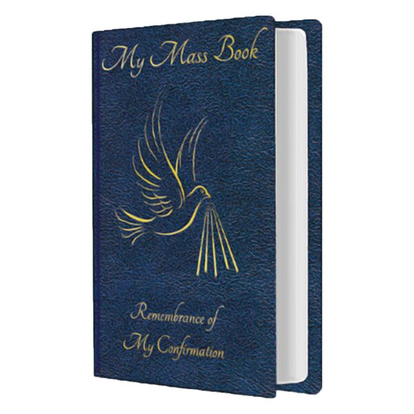 Confirmation Mass Book Hardback Cover - Blue