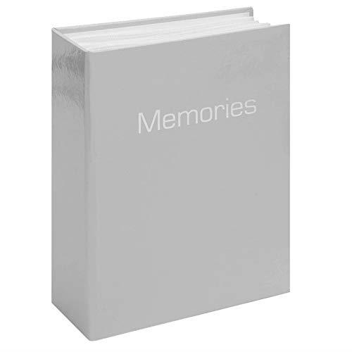 Photo Album 80 4x6 Portrait Pictures - Grey Memories