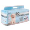 Puppy Training Pads Ultra Absorbent Odour Control 60x45cm Pack of 50