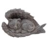 Memorial Graveside Statue 10cm x 15cm Cat Grave Decoration Angel Wings Design