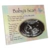 image486117728.jpg Baby's Scan Glass Photo Frame with Wording and Colour Detail