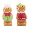 Christmas Salt and Pepper Set Novelty Cruet Set - Gingerbread Couple