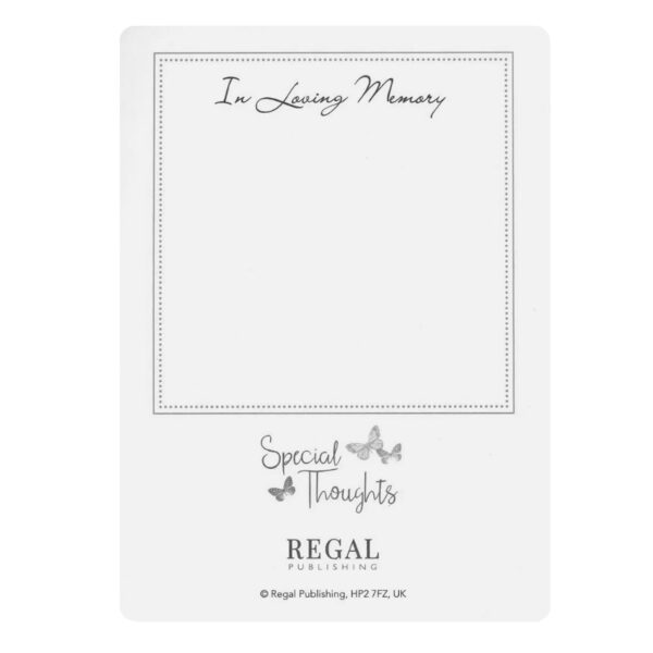 In Loving Memory Open Graveside Memorial Card - Wonderful Mum C89091