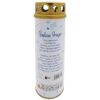 image486170426.jpg Baptism Pillar Candle and Windproof Cap and Prayer - Baby Boy