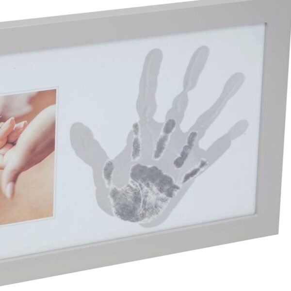 Family Handprint Photo Frame with Paints 4'x4' Picture by Bambino Baby Shower Gift