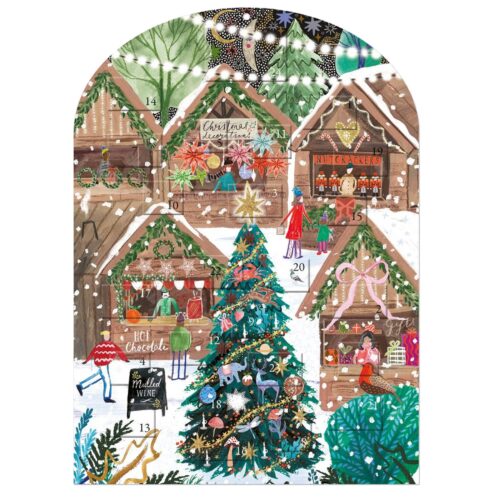image486170466.jpg Christmas Paper Advent Calendar 24 Windows 100% Recyclable - Christmas Market