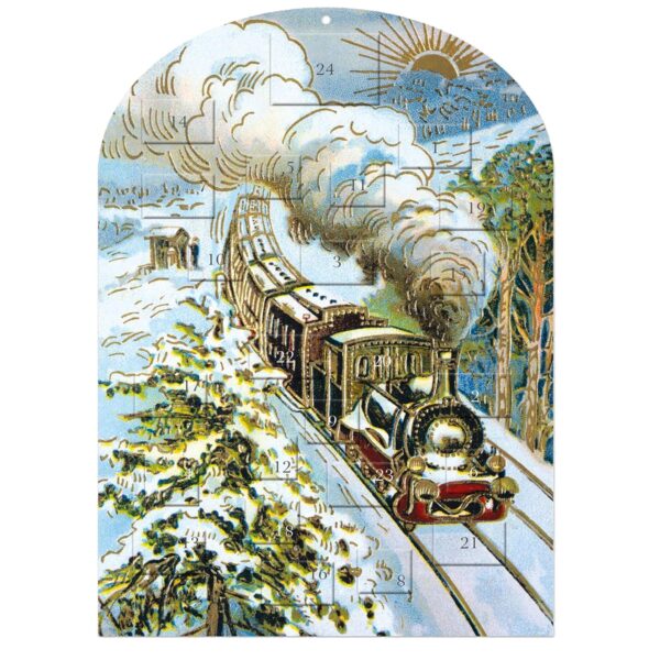 Christmas Paper Advent Calendar 24 Windows 100% Recyclable - Christmas Express