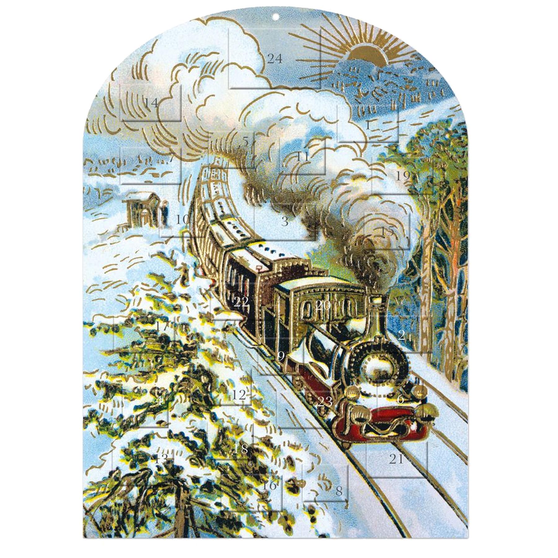 Christmas Paper Advent Calendar 24 Windows 100% Recyclable - Christmas Express