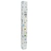 Christmas Advent Candle Boxed 25cm Tapered Countdown Festive Colour Images White