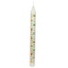 Christmas Advent Candle Boxed 25cm Tapered Countdown Festive Colour  Images Cream