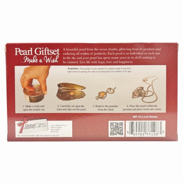 Love Wish Pearl and Pendant Necklace Gift Set