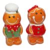 Christmas Salt and Pepper Set Novelty Cruet Set - Gingerbread Couple 505119