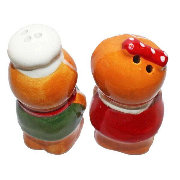 Christmas Salt and Pepper Set Novelty Cruet Set - Gingerbread Couple 505119