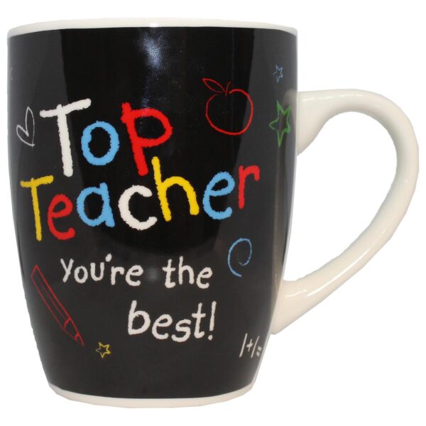 Top Teacher Mug and Coaster Set End of Term Thank You Gift