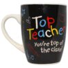 Top Teacher Mug and Coaster Set End of Term Thank You Gift