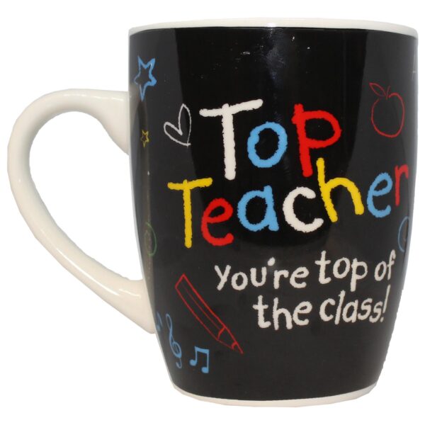 Top Teacher Mug and Coaster Set End of Term Thank You Gift
