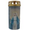 Religious Devotional LED Candle With Cap and Prayer - Our Lady Of Grace