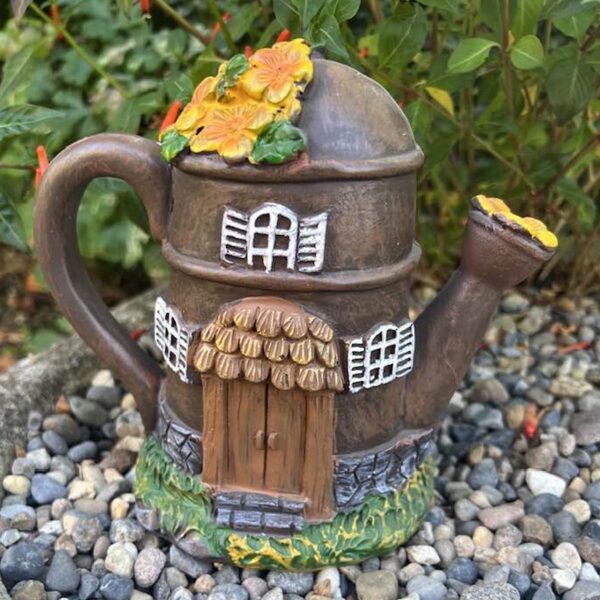 Fairy Garden House Enchanted Range - 18cm Watering Can Cottage