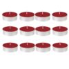 Christmas 12 Pack Scented Tea Light Candles Pan Aroma Winter Berries