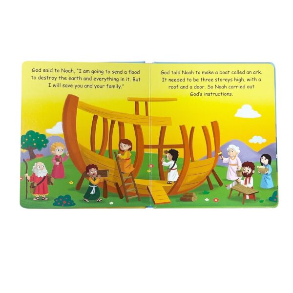 Children's Book 'Noah's Ark' Hardback Board Book Colourfully illustrated