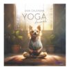 image488602971.jpg 2026 16 Month Calendar Square Wall Hanging Yoga Animals - Dog Cover