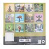 image488602977.jpg 2026 16 Month Calendar Square Wall Hanging Yoga Animals - Dog Cover