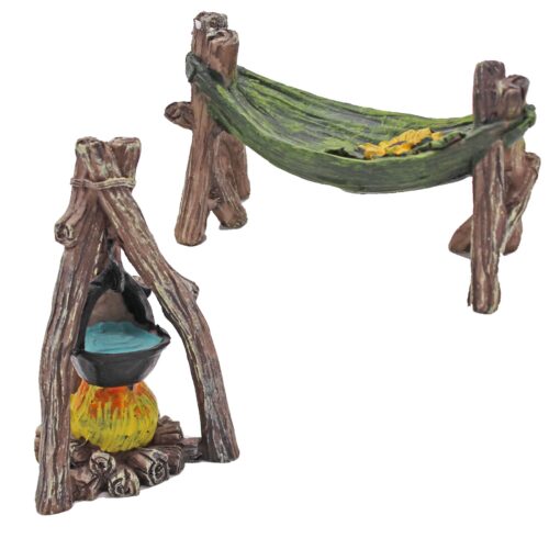 image488602981.jpg The Fairies Enchanted Garden Range - Fairy Hammock and Camp Fire