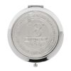 18th Birthday Compact Mirror Polished Silver with Embossed Wording and Magnification
