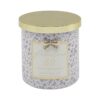 image489003103.jpg 60th Birthday Soy Candle Peony and Blush Suede Scented in Glass Jar with Diamante Bow