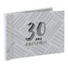 Luxe Birthday Guest Book With Photo Album by Hotchpotch - Grey 30th
