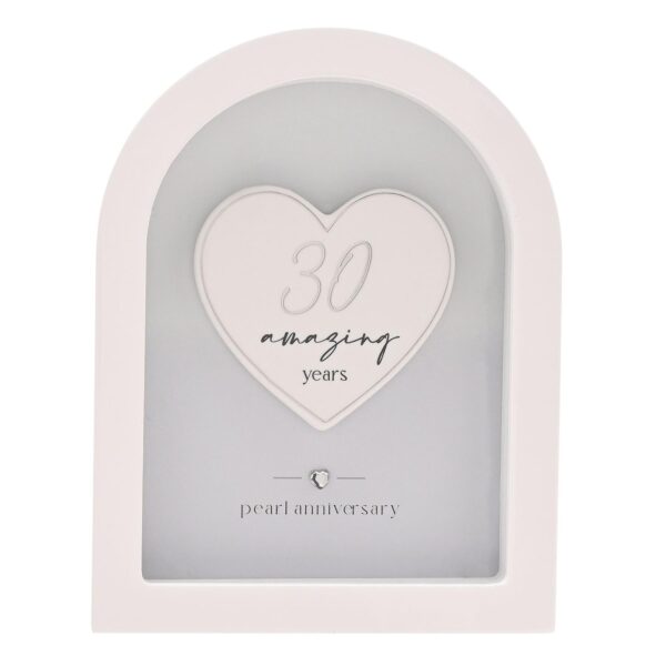 image489052334.jpg Anniversary Plaque by Amore 30 Years Together Pearl Anniversary