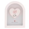 Anniversary Plaque by Amore 40 Years Together Ruby Anniversary