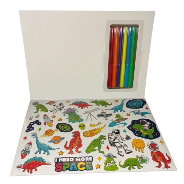 image489102490.jpg Boys Travel Desk Activity Set Colouring Activity Book, Stickers, Pens and Lap Tray