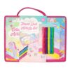 image489104494.jpg Girls Travel Desk Activity Set Colouring Activity Book, Stickers, Pens and Lap Tray