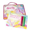 image489104496.jpg Girls Travel Desk Activity Set Colouring Activity Book, Stickers, Pens and Lap Tray
