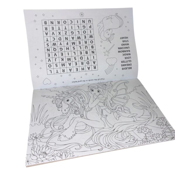 image489104502.jpg Girls Travel Desk Activity Set Colouring Activity Book, Stickers, Pens and Lap Tray