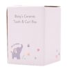 image489178281.jpg Baby First Tooth / Curl Trinket Boxes Stackable Ceramic Pots Elephant - Pink
