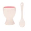 image489208438.jpg New Baby Ceramic Egg Cup and Spoon Gift Set Cute Elephant - Pink