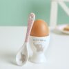 image489208449.jpg New Baby Ceramic Egg Cup and Spoon Gift Set Cute Elephant - Pink