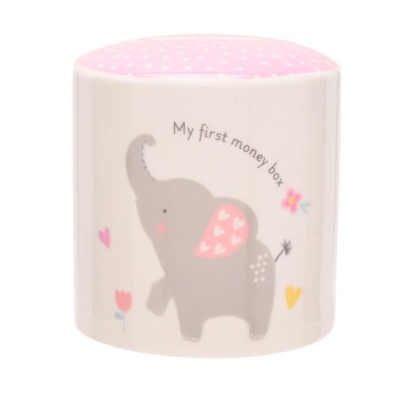 image489212741.jpg New Baby Money Box Ceramic Cute Elephant Gift - Pink