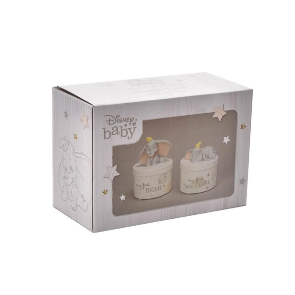 Disney Baby First Tooth / Curl Trinket Boxes - Dumbo