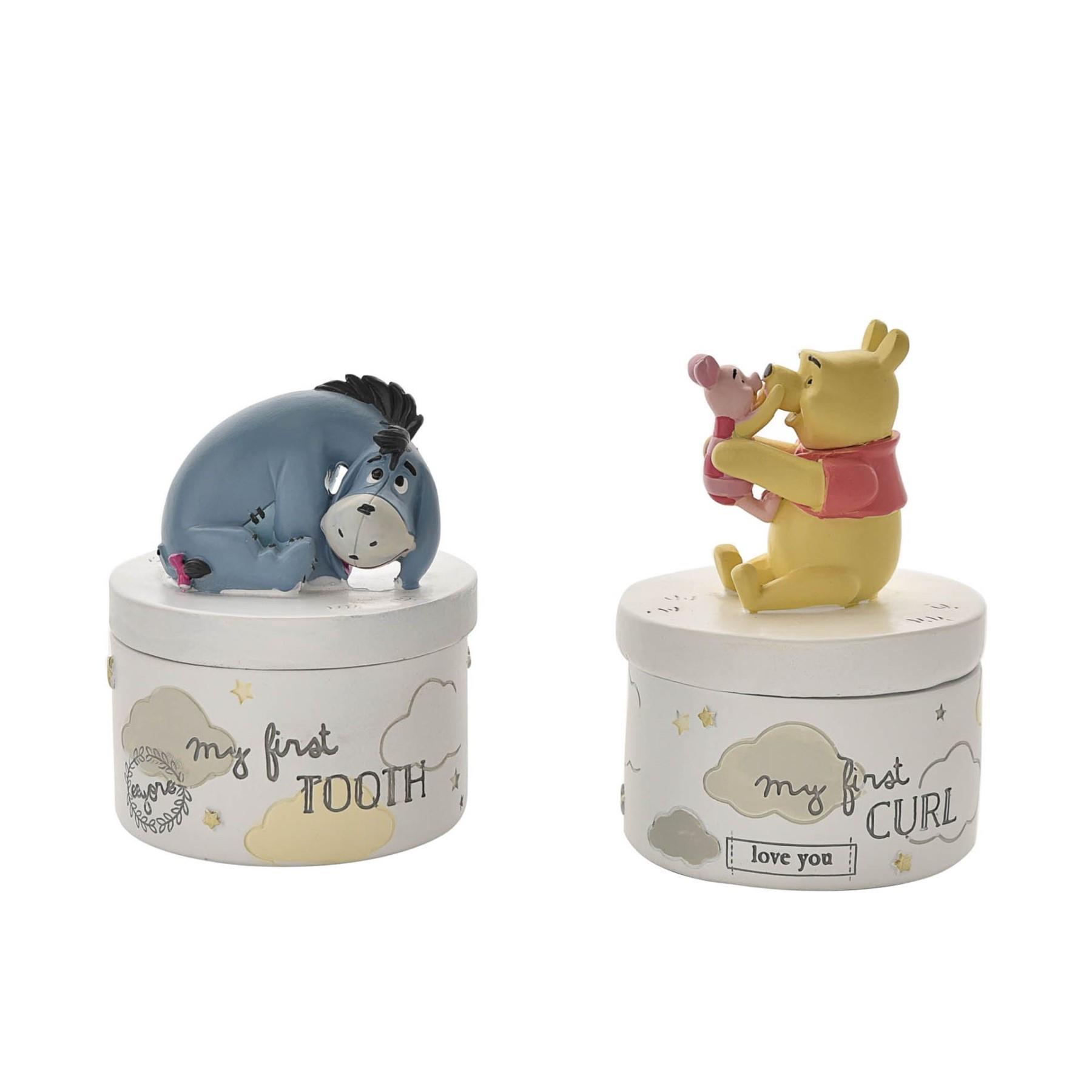Disney Baby First Tooth / Curl Trinket Boxes - Winnie the Pooh