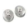 Disney Winnie the Pooh Silver Plated First Tooth and Curl Trinket Set Baby Shower / Christening